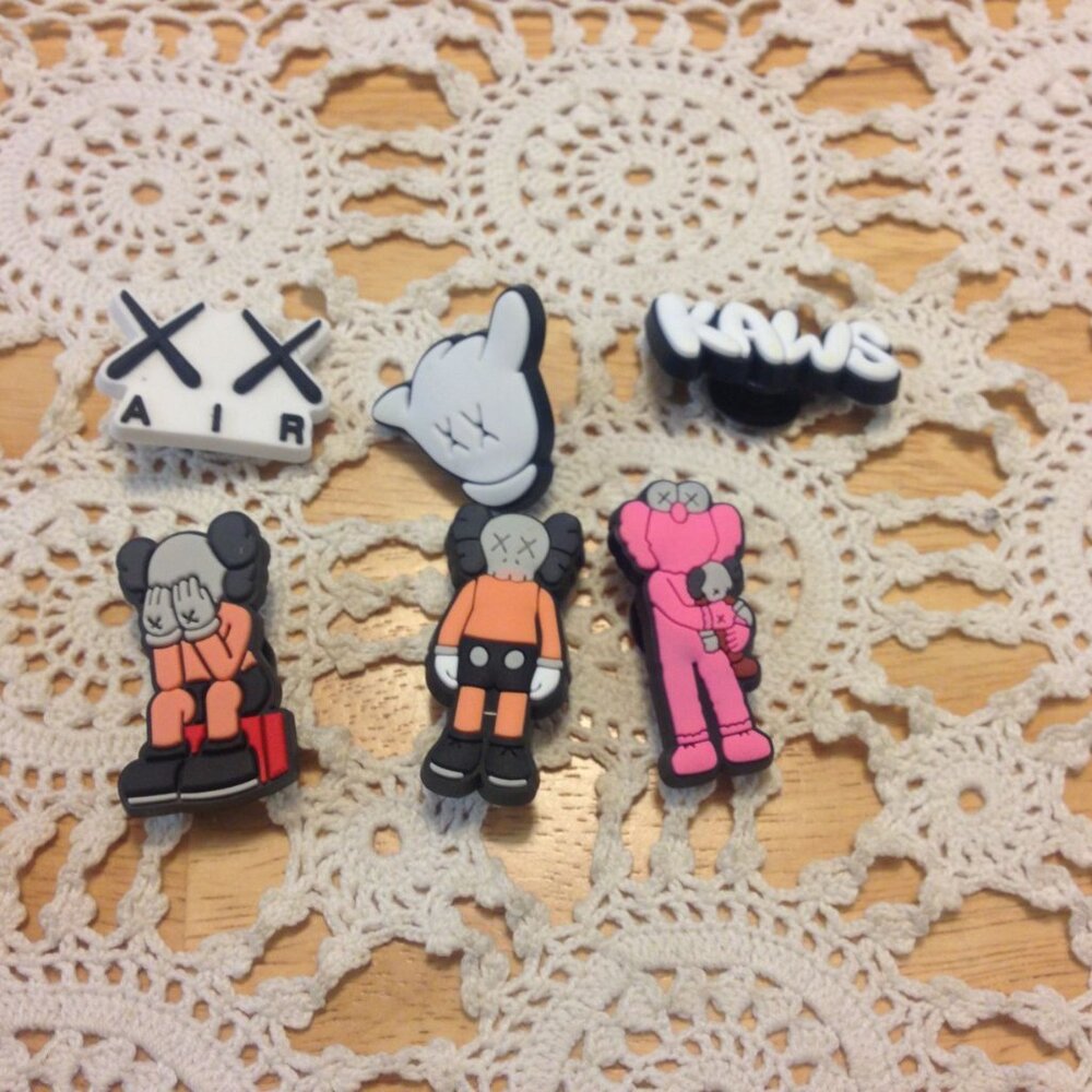 Jibbitz, for Crocs or similar,   Shoe Charms, set of 5